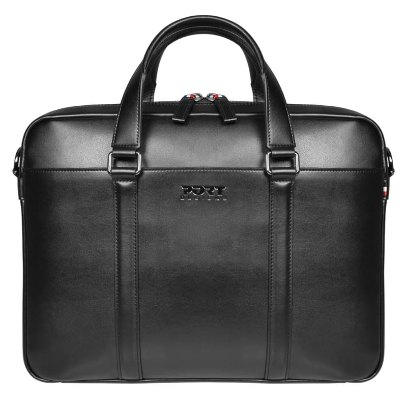 Port Designs VERSAILLES II 14" Connect Charging Shoulder Strap Bag - Black