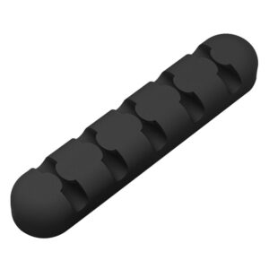 ORICO 5 Slot Desktop Cable Clip - Black