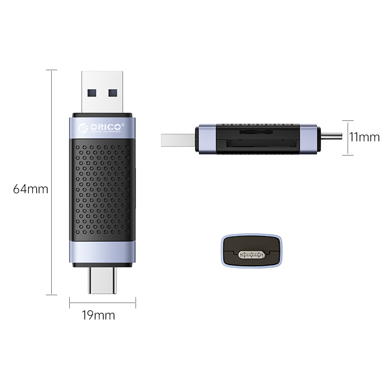 ORICO CARD READER USB3.0á DUAL OUTPUT