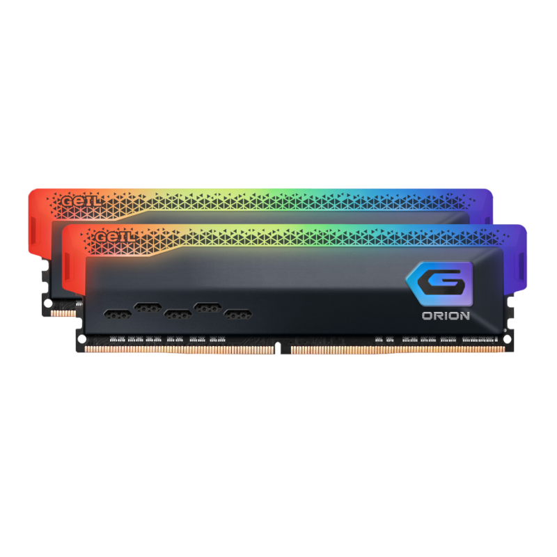 Geil Orion RGB 32GB KIT(16GBX2) 3600MHz DDR4 Desktop Gaming Memory-Gray