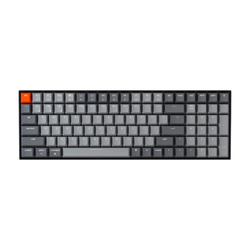 KeyChron K4 100 Key Gateron Mechanical Keyboard White LED Brown Switches