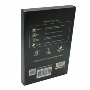 Mocoll Recovery Back Film PVC Pandora Film Box 20 Pack - Black