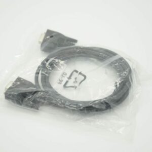 OEM 9 Pin RS232 Crossover Female to Female 2m Cable Black