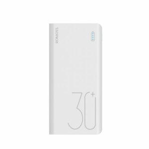 Romoss Sense8+ 30000mAh QC Type-C Power Bank - White