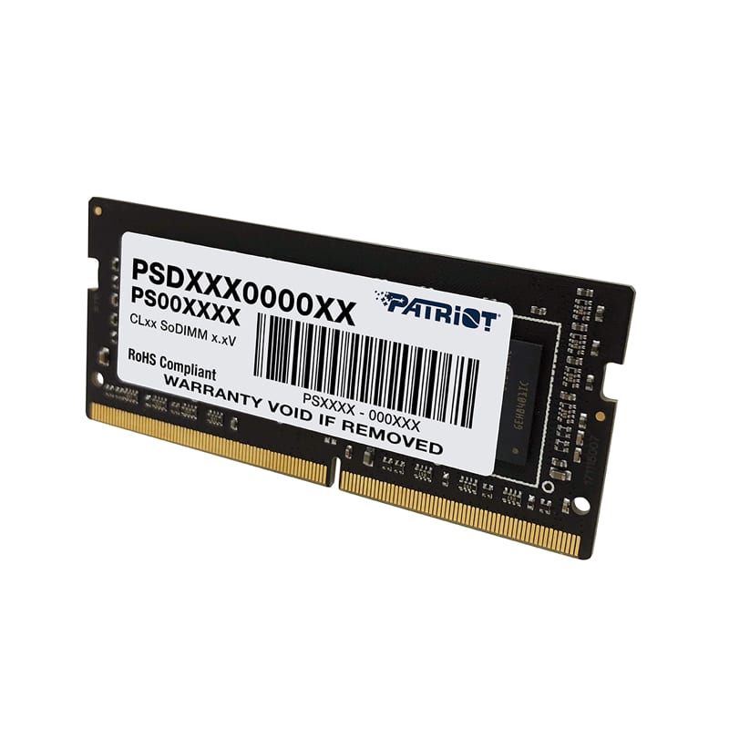 Patriot Signature Line 16GB DDR4 2666MHz Single Rank SODIMM Notebook Memory