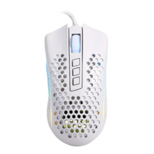 REDRAGON STORM ELITE 16000DPI RGB Gaming Mouse - White