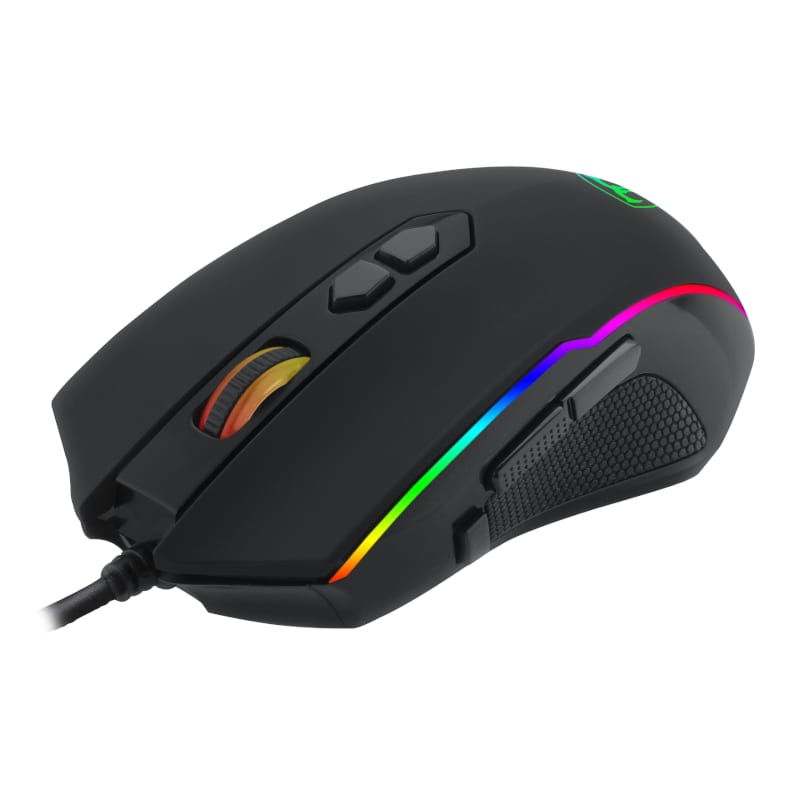 T-Dagger Sergeant 4800DPI 9 Button|180cm Cable|Ambi-Design|RGB Backlit Gaming Mouse - Black