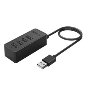 ORICO 4 Port USB2.0 Hub - Black